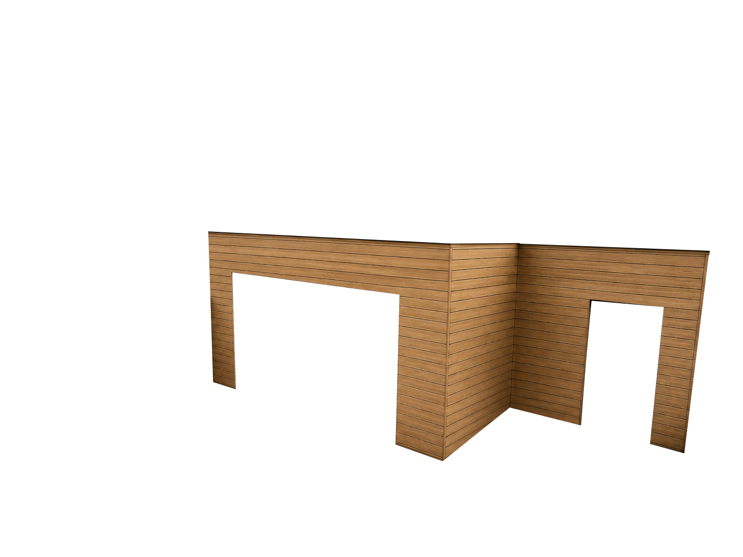 Hout Blank Horizontaal